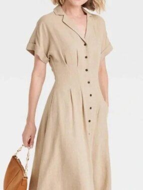 Universal Thread Linen Blend Dress